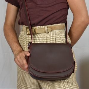 Coach saddle 23 shoulder bag crossbody in o blood